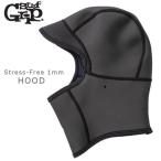 ショッピングサーフ サーフキャップ サーフグリップ 防寒 SURFGRIP STRESS-FREE 1MM HOOD ストレスフリーフード