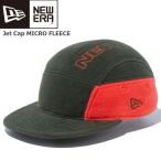 キャップ 帽子 ニューエラ NEW ERA Jet Cap MICRO FLEECE スナップバック オリーブ/ネオンオレンジ