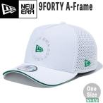 ニューエラ ゴルフ キャップ NEWERA 9FORTY A-Frame ホワイト GOLF 帽子