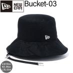 ショッピングニューエラ キャップ ニューエラ キャップ Bucket-03 NEWERA バケットハット ドローコード ブラック 帽子
