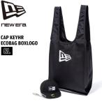 ニューエラ エコバック NEWERA CAP KEYHR ECOBAG BOXLOGO ブラック ポリエステル