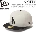 ニューエラ キャップ NEWERA 5950 GORO ロサンゼルス・ドジャース ストーン/ブラック 帽子 ポリエステル
