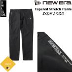 ニューエラ ゴルフ ストレッチ パンツ NEW ERA GF テーパード ストレッチパンツ SIDE LOGO ブラック GOLFウェア