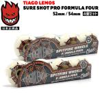  скейтборд Wheel spito fire SPITFIRE WHEELS F4 99DU TIAGO LEMOS SURE SHOT CLASSIC NATURAL 4 шт set Formula 4