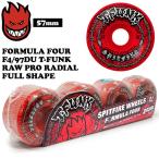 spito fire Wheel SPITFIRE WHEELS FORMULA FOUR F4/97DU T-FUNK RAW PRO RADIAL FULL SHAPE 57mm 4 шт. комплект радиальный полный Shape 