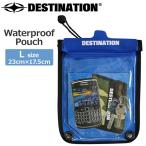 te стойка ne-shonDESTINATION Waterproof Pouch L размер BLUE вода устойчивый сумка почтовая доставка рассылка 