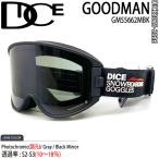 25-26 ダイス グッドマン MBK 調光×グレイ/ブラックミラー DICE GOODMAN スキー スノーボード ゴーグル 25-26-GG-DIC
