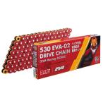 大同工業 DIDチェーン EVA Racingコラボチェーン 530EVA-02 120L RED/ORANGE カシメ(ZB)