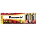  Panasonic щелочные батарейки одиночный один форма 6 шт. входит . shrink упаковка LR20XJ/6SW* бытовая техника *. приобретенный товар 