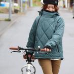 ダウン パーカー サイクリングパーカー メンズ  冬 アウター ハイネック 撥水 防風 サーモライト 斜めジップ パティ ＆CLOUd アンクラウド