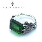 Yahoo! Yahoo!ショッピング(ヤフー ショッピング)LYLY ERLANDSSON/リリーエルランドソン　リング　the ORSAY small/ザ オルセー スモール　green/グリーン