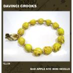 Yahoo! Yahoo!ショッピング(ヤフー ショッピング)■DAVINCI CROOKS[ダヴィンチクルックス] BAD APPLE NYC MINI SKULLS / イエロー