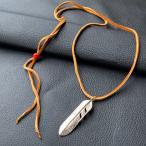 グレーバーメタルワークス GRAVER METAL WORKS ネックレス FEATHER TOP (LARGE) フェザートップ インディアンジュエリー