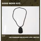 ■GOOD WOOD NYC[グッドウッドエヌワイシー] THE PHARAOH NECKLACE (JPN LIMITED) / ブラック*GOOD WOOD NYC/good wood nyc/グッドウッド