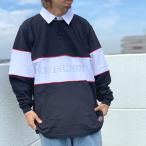  Independent to Lux INDEPENDENT TRUCKS Rugger рубашка ITC STREAK L/S RUGBY SHIRT регби рубашка черный / белый BLACK чёрный 