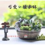 鉢 植木鉢 ポリ製 多肉植物 寄せ植え おすすめ プチオアシスうさぎ 家居の飾り物 母の日 父の日 ギフト