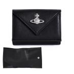 Vivienne Westwood ヴィヴィアン・ウエストウッド SUPPLE LEATHER ENVELOPE 三つ折りミニ財布 メンズ レディース ブランド 正規品 新品 ギフト プレゼント
