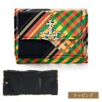 ショッピングVivienne Vivienne Westwood ヴィヴィアン・ウエストウッド SAFFIANO PRINTED 三つ折りミニ財布