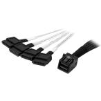 StarTech.com внутри часть MiniSAS - SATA кабель SFF-8643 - 4x SATA 1m SAS43SAT1M