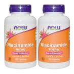 2 шт никотиновая кислота amidoVitamin B-3 500mg 100 шарик Naicinamide Now foodsnauf-z параллель импортные товары 