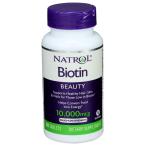 Natrol - биотин максимальный интенсивность 1 mcg.100 таблеток .