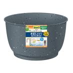 テトラ じょうろでキレイメダカ鉢 丸30 みかげ 水を入れ替えることができる 睡蓮