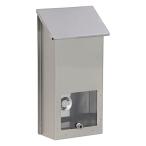 グリーンライフ ポスト 壁掛け【日本製】 ステンレス製 (幅18.0×奥行9.5×高さ3