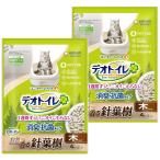 ショッピングデオトイレ デオトイレ 針葉樹の消臭・抗菌チップ 8L(4L×2袋)猫砂 システムトイレ 猫用【ま