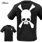 RoenロエンTシャツスカルクルー...