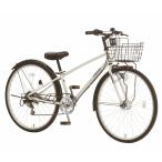 子供用自転車 シオノ レヴァント 24 外装6段 オートライト（スノーホワイト） SHIONO LEVANTO 246 塩野自転車 シティサイクル