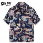 SUN SURF サンサーフ アロハシャツ 開襟シャツ 日本製 ソングオブハワイ (SS39226) メンズファッション ブランド