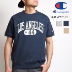 ショッピングチャンピオン tシャツ CHAMPION チャンピオン スウェットTシャツ  カレッジロゴ (C3-X017) メンズファッション ブランド