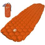 ECOTEK Outdoors Hybern8 Ultralight Inflatable Sleeping Pad Air Mattress orange 
