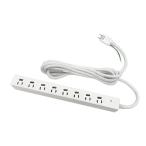 OAタップ 電源タップ 3P 8個口 抜け止