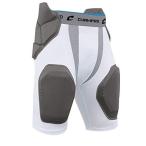 ADULT 2XL  WHITE - Champro Tri-Flex Football Girdle - 5 Pads  Adult  並行輸入