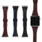 Yahoo! Yahoo!ショッピング(ヤフー ショッピング)アップルウォッチ バンド 松坂レザー 高級 ビジネス ベルト applewatch 38,40,41,42,44,45,49mm MSGM008 メンズ レディース Ultra 8