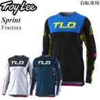 ショッピングmtb 在庫処分セール Troy Lee ジャージ 長袖 自転車用 Sprint Fractura 軽量 MTB レース仕様