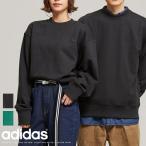 adidas originals アディダス オリジナルス トレーナー スウェット ルーズフィット クルーネック スリーストライプ トレフォイルロゴ NED64