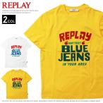 REPLAY リプレイ tシャツ 半袖 プリント ロゴ アメカジ メンズ men