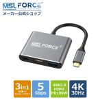 本日最大600円引き iPhone15 Plus Pro Max 対応 USB-C to HDMIアダプター Type-C アダプターハブ HDMI-4K MacBook Pro MacBookAir 対応 uc0711 送料無料