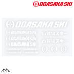  Ogasaka лыжи транскрипция стикер OGASAKA SKI 00209