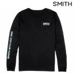  Smith длинный футболка черный длинный рукав long T SMITH ISSUE LONG SLEEVE BLACK 011305155