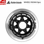  ролик лезвие роликовые коньки колесо 90mm 8 шт ROLLERBLADE WHEELS 90/84A 8PCS 06951300000