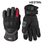 he -тактный la рейсинг лыжи перчатка sla ROME для черный HESTRA IMPACT RACING Black Flame red 31750 100540