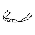 shu красный подбородок защита черный SHRED HARD EAR CHINGUARD BLACK ACHSCJA11