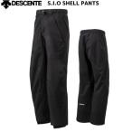 ショッピングデサント デサント シェル スキーウエア スキーパンツ (中綿なし) ブラック DESCENTE S.I.O SHELL PANTS BLK DWUSJD67 DWUSJD67-BLK