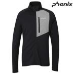 ショッピングmiddle フェニックス スキー ミドルジャケット スキーミドルウェア ブラック PHENIX Time Space Middle Jacket BLACK1 ESM23KT11-BK