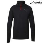  Phoenix лыжи нижняя рубашка внутренний половина Zip черный PHENIX Thunderbolt 1/2 Zip Tee BLACK1 ESM23LS12-BK1