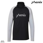  Phoenix лыжи нижняя рубашка внутренний половина Zip черный PHENIX PH Logo Inner Jacket BLACK1 ESM23LS13-BK1