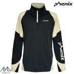  Phoenix лыжи нижняя рубашка нижний одежда внутренний половина Zip черный PHENIX Sleeve Color Inner BLACK ESM25LS31 BK